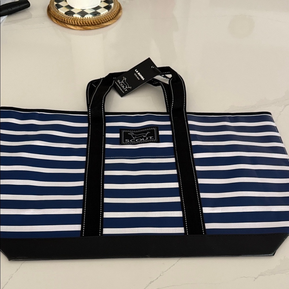 Scout La Bumba tote bag - Nantucket navy